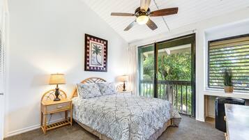 2 bedrooms, desk, iron/ironing board, travel crib