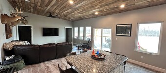 Hunter's Heaven overlooking private lake on 30 acres.