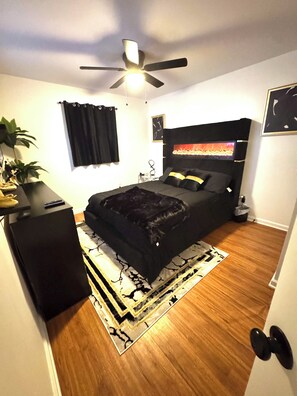 2 dormitorios, tabla de planchar con plancha, wifi gratis y ropa de cama