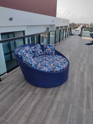 Terrace/patio - Flat no centro de Porto de Galinhas (Ipojuca)