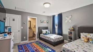 3 habitaciones, wifi y ropa de cama