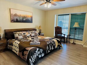 3 dormitorios, tabla de planchar con plancha, wifi gratis y ropa de cama