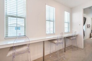 Interior - spacious bedroom 5 in pristine & restful home (Woodland)