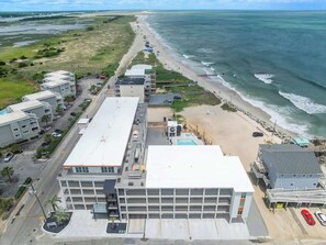 Exterior - A Beachfront Retreat by Carolina Getaway 2BR Condo with Pool (Carolina Beach)