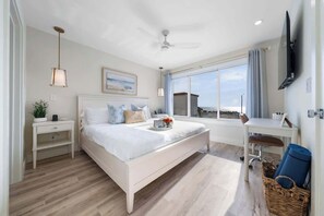 2 bedrooms, desk, iron/ironing board, free WiFi - A Beachfront Retreat by Carolina Getaway 2BR Condo with Pool (Carolina Beach)