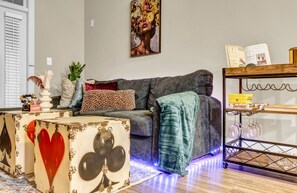 Smart TV, books, music library