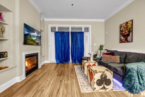 Smart TV, books, music library