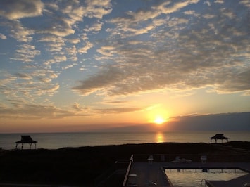 Sunrise view from your own balcony