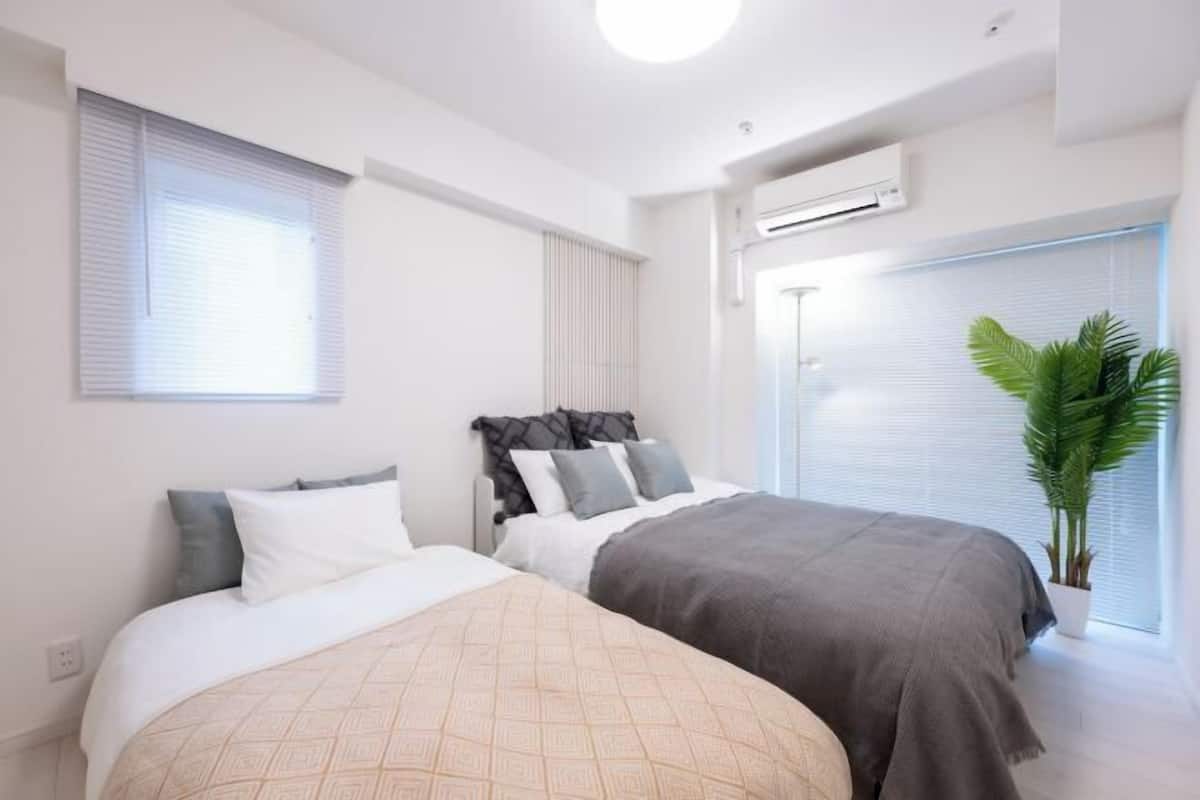 1 Schlafzimmer, individuell dekoriert, individuell eingerichtet
