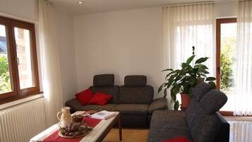 Televisie en een open haard