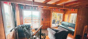 Cabaña Rio, comfortable cabin with beautiful ocean view