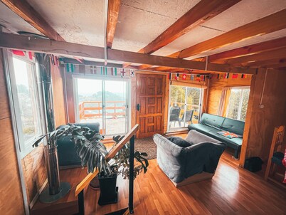 Cabaña Rio, comfortable cabin with beautiful ocean view
