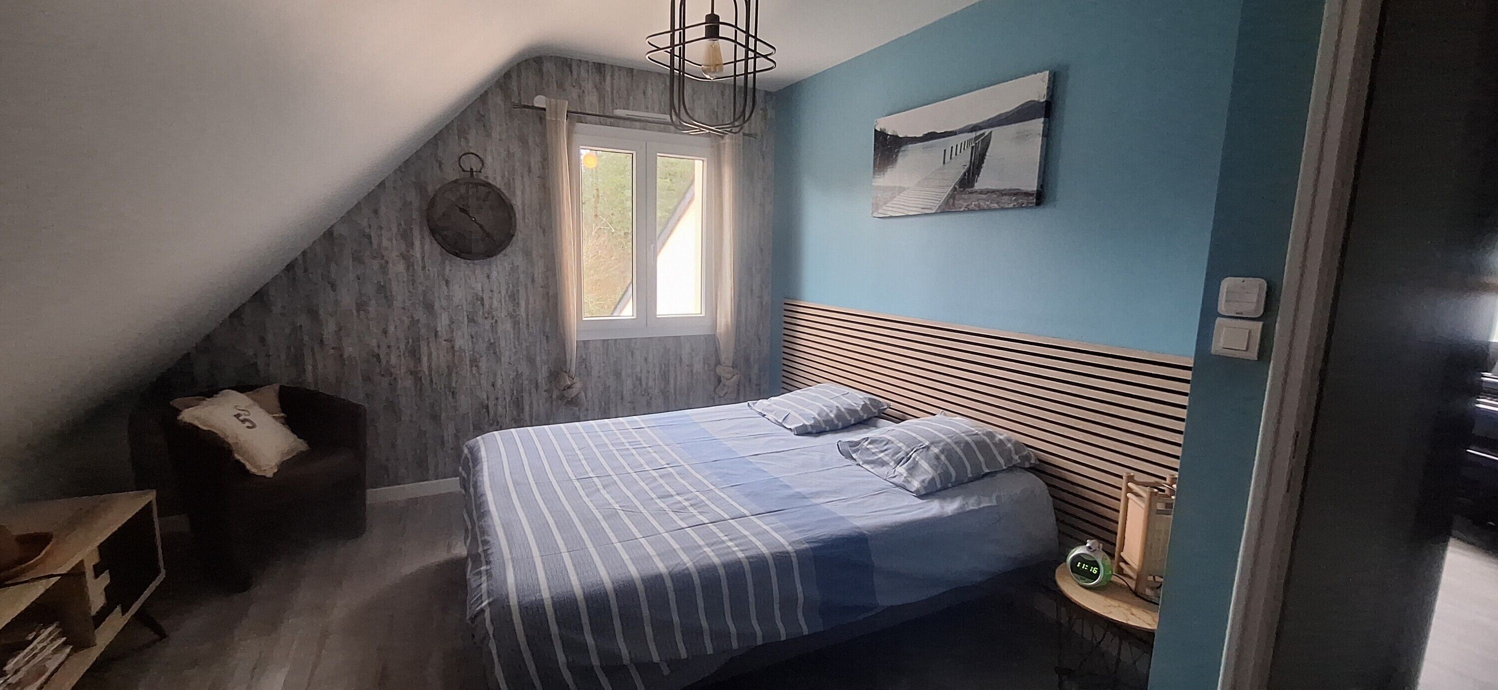 4 habitaciones, tabla de planchar con plancha y wifi gratis 