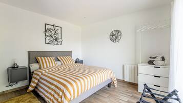 2 habitaciones, wifi gratis y ropa de cama