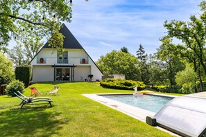 Una piscina climatizada