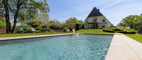 Una piscina climatizada
