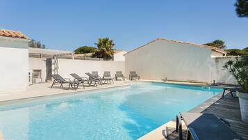 Una piscina climatizada