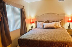 3 bedrooms, iron/ironing board, travel crib, WiFi