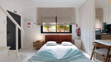 1 chambre, fer et planche Ă repasser, Wi-Fi gratuit, draps fournis