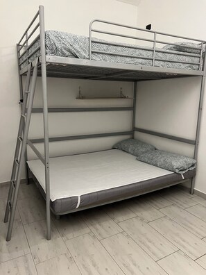 Familie studio, privébadkamer