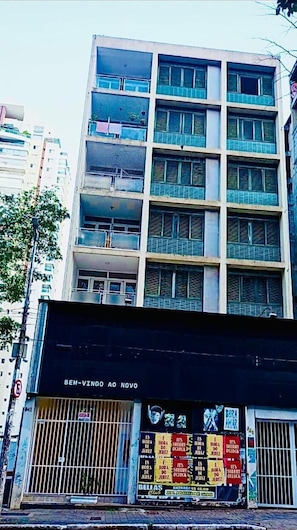 Fassade der Unterkunft