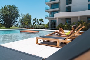 Piscine chauffée