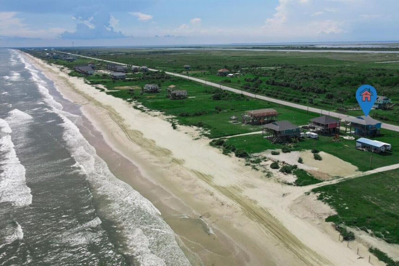 Nær stranden