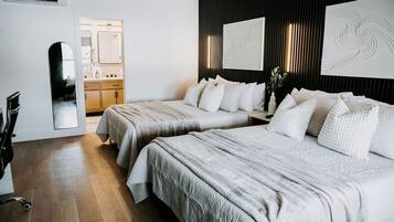 1 室のベッドルーム、WiFi、ベッドシーツ