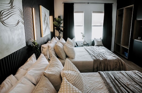 1 bedroom, WiFi, bed sheets. M2 - Double Queen room #4