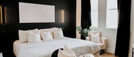 1 bedroom, iron/ironing board, travel crib, WiFi
