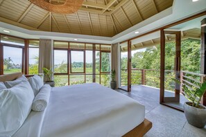 2 bedrooms, desk, iron/ironing board, WiFi - Jungle Flower Villas Two BR is your ideal escape for relaxation in Ubud. (Ubud)
