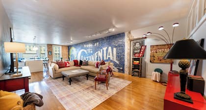 The 1913 - newly renovated historic downtown loft