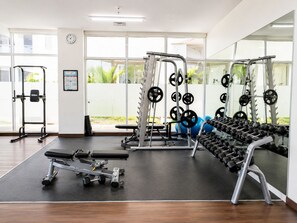Fitnessbereich
