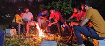 JoE- Amidst Nature campground in Thalikothanur - CAMPSITE 1