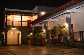 Façade de l’hébergement