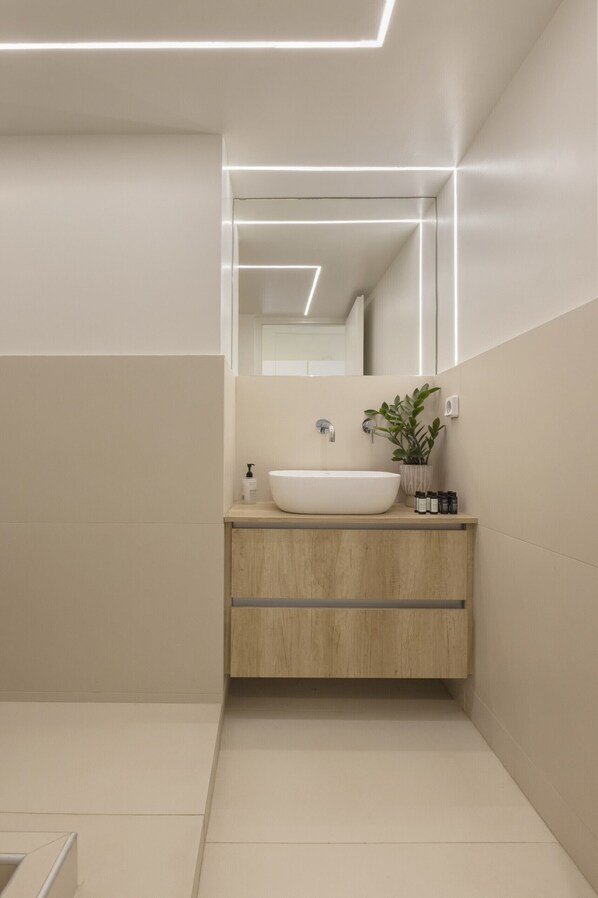 Ducha, secador de pelo