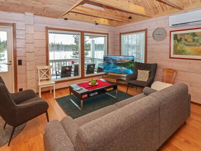 Huvila tornionjoen rannalla by Interhome