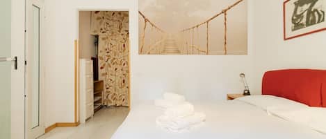 1 chambre, fer et planche Ă repasser, Wi-Fi, literie fournie