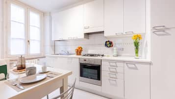 Kühlschrank, Ofen, Herdplatte, Geschirrspüler