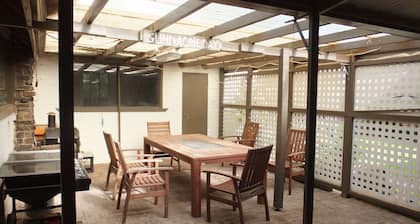 Two Pines - a cosy beach-style cottage full of fun surprises!