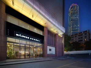 Fachada de la propiedad