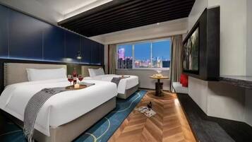 Habitación clásica doble | Cortinas opacas, tabla de planchar con plancha, wifi gratis