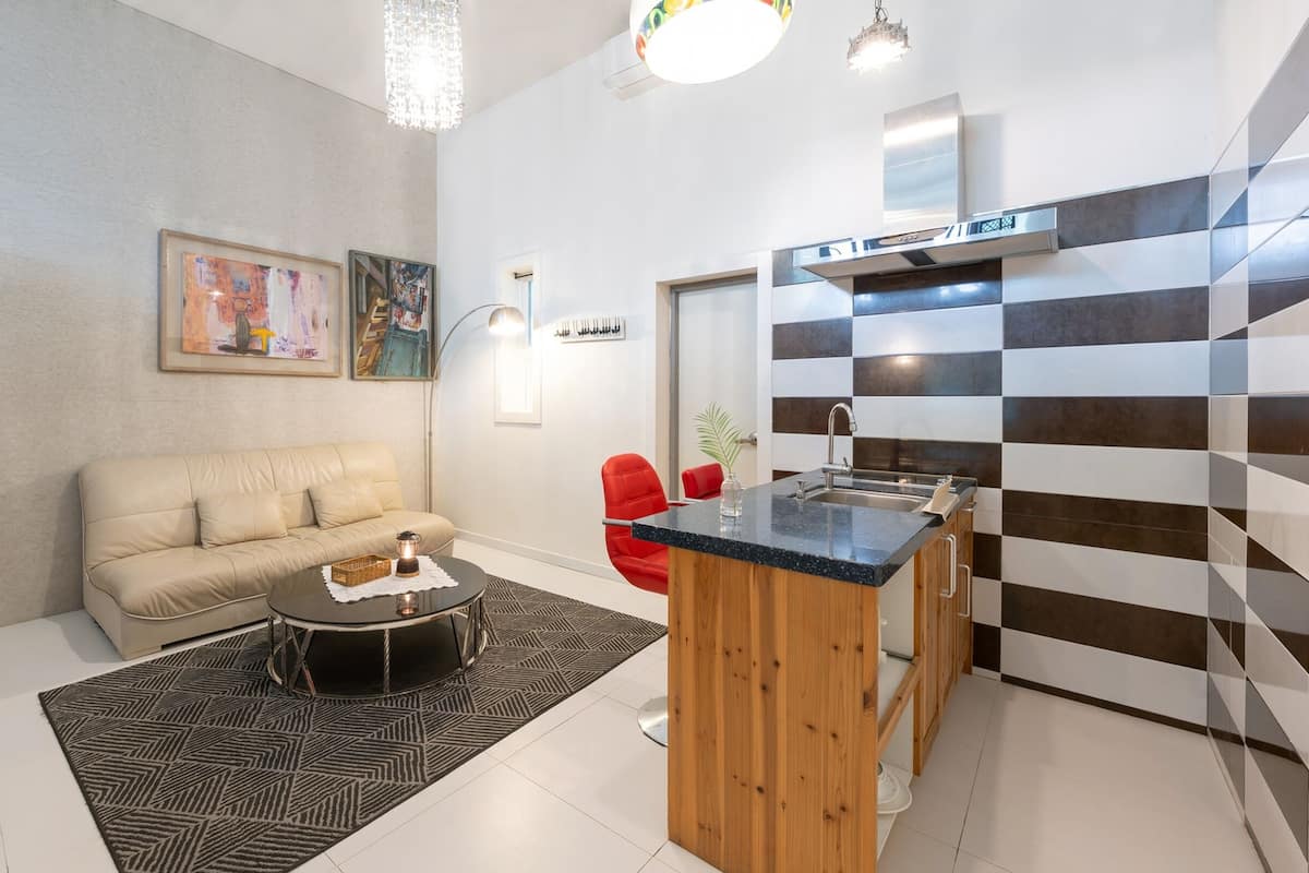 Basic-Zimmer, 1 Schlafzimmer (B202 (Private BBQ, Spa)) | 1 Schlafzimmer, kostenloses WLAN