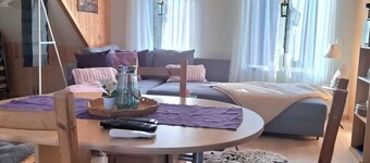 Reindeer farm with cozy vacation home