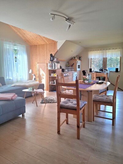 Reindeer farm with cozy vacation home