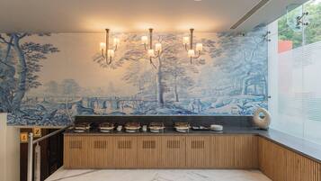 Daily buffet breakfast (INR 350 per person)