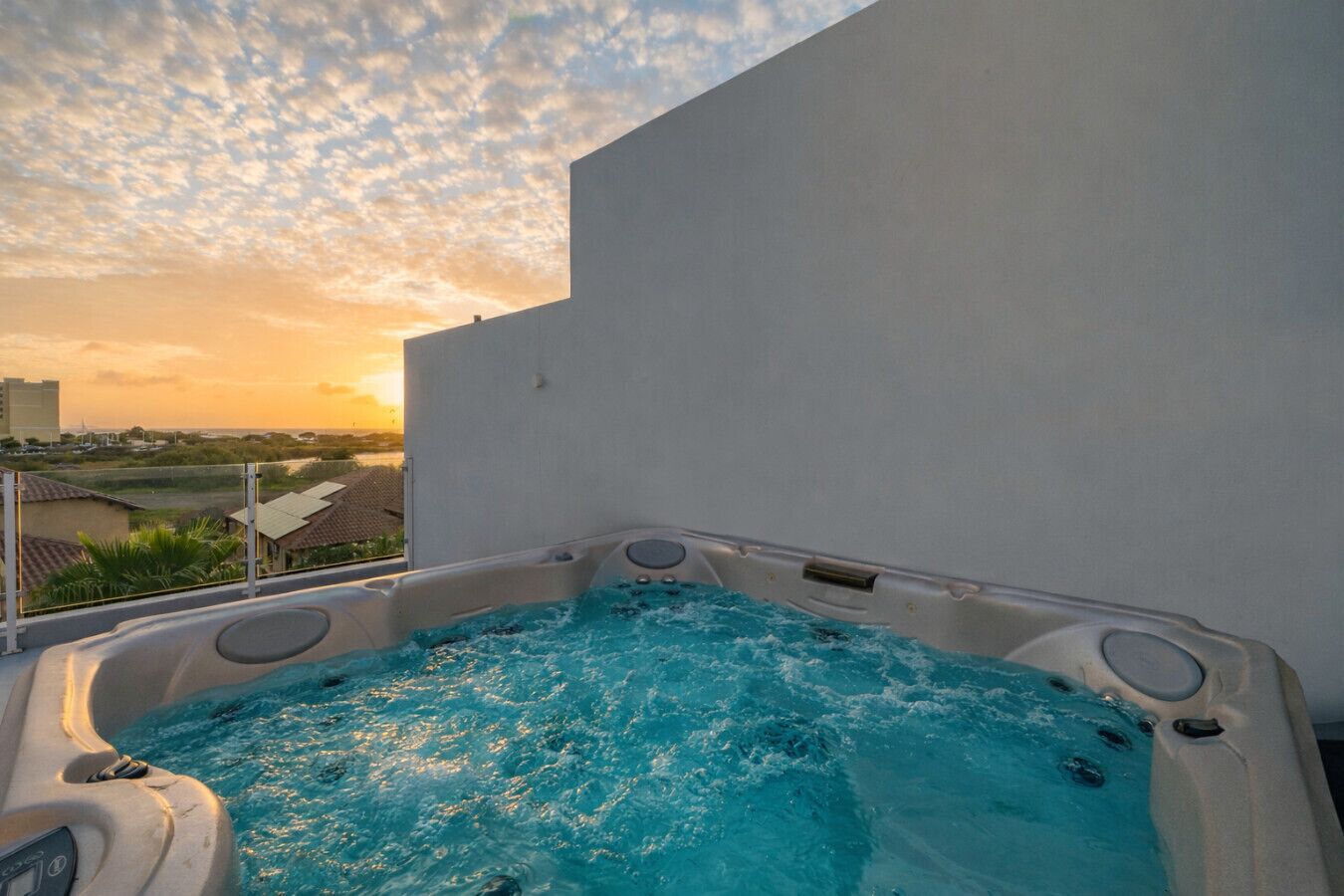 Idromassaggio all'aperto