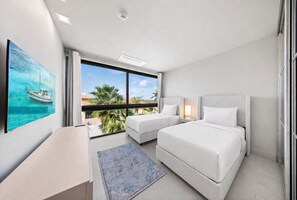 3 chambres, fer et planche à repasser, accès au Wi-Fi (inclus)