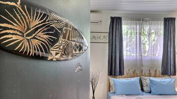 2 bedrooms, iron/ironing board, bed sheets