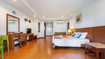 Deluxe Double Villa | Camas extras/dobráveis (sobretaxa), Wi-Fi de cortesia, roupa de cama